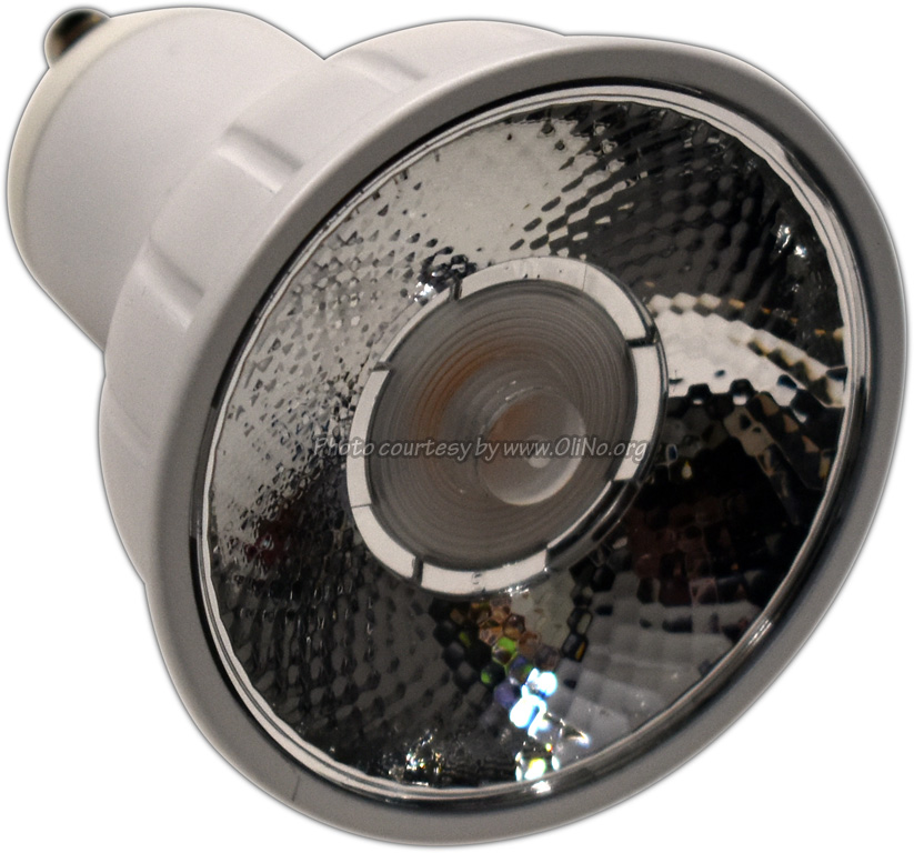 TopLEDshop - LED Lamp 230V 8W Warm white GU10 dimmable 16 degrees