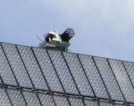 Foto van de optische sensor