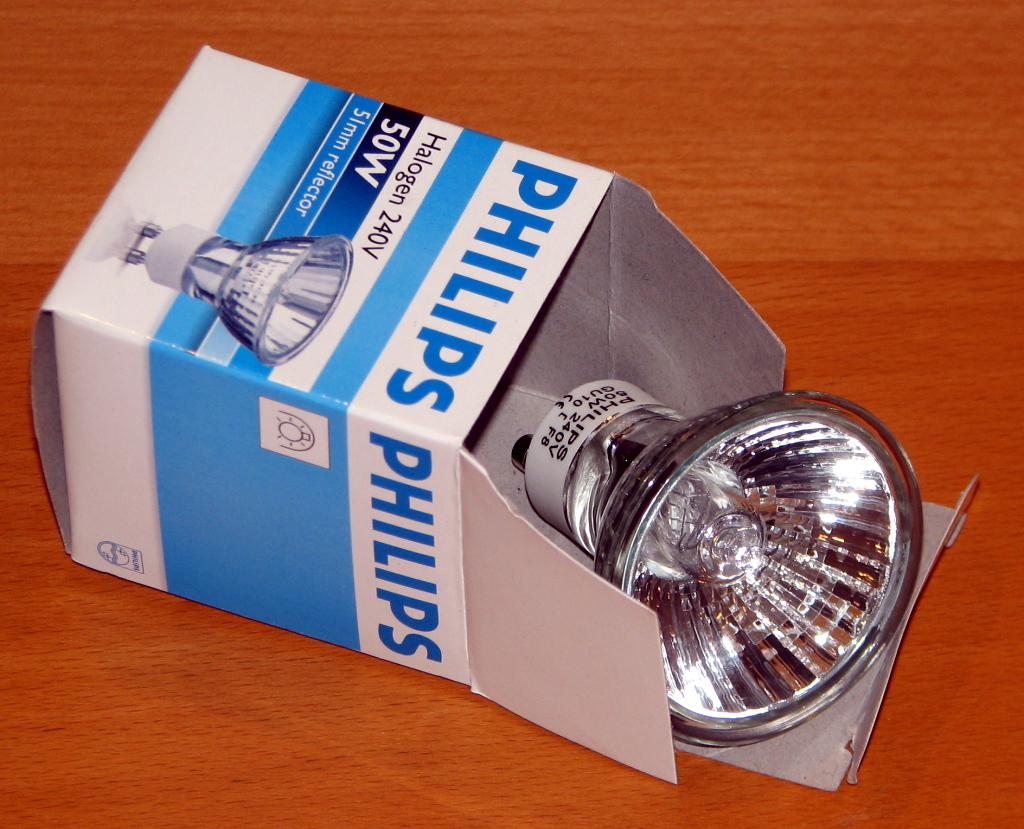 Philips halogeenlamp GU10 50W
