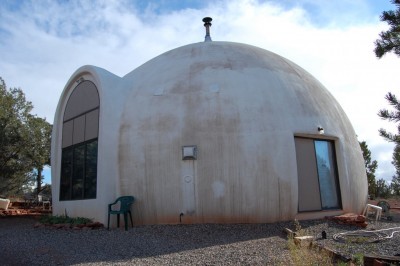 Dome house in full
