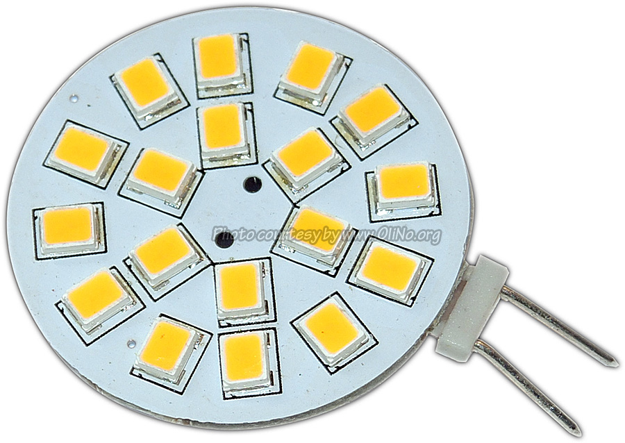 TopLEDshop - G4 12V 2.5W Warm white dimmable