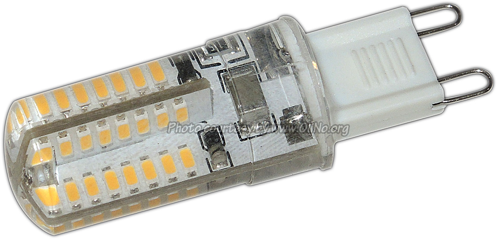 TopLEDshop - Ledlamp G9, 230V, 2W, silicone
