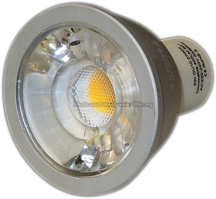TopLEDshop - LED spot light GU10 5W 2700K dimmable