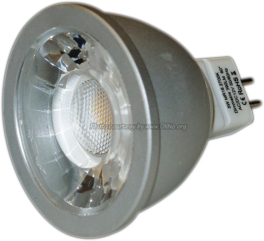 TopLEDshop - MR16 5W 2700K dimbare lamp