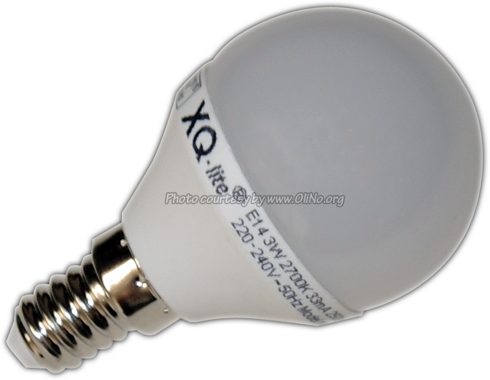 XQ-lite - LED Birne E14 3W warmweiß XQ1453