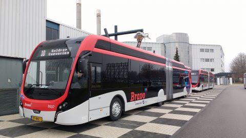 Bus oplaadstation Eindhoven