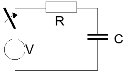 plaatje van het laden van C met een constante V